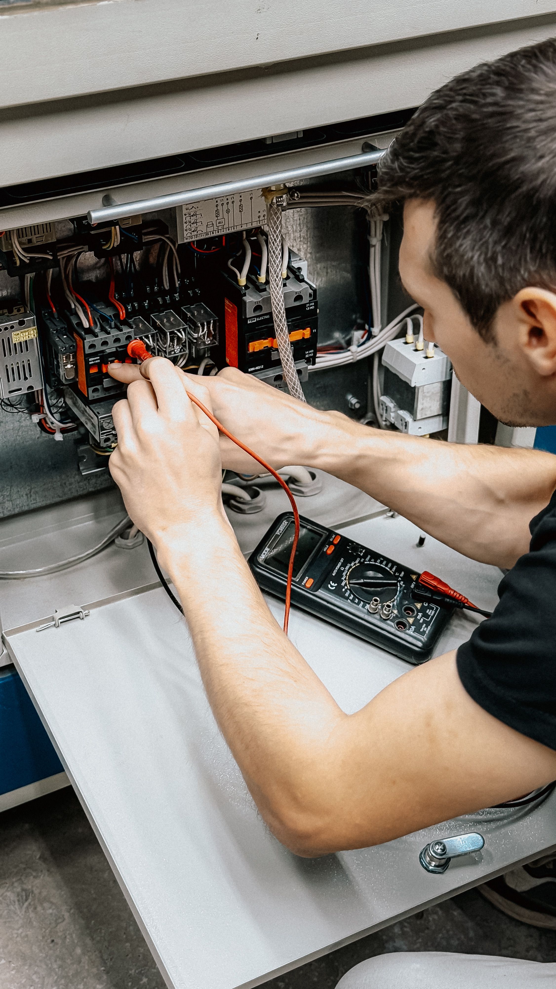 New construction electrical installation