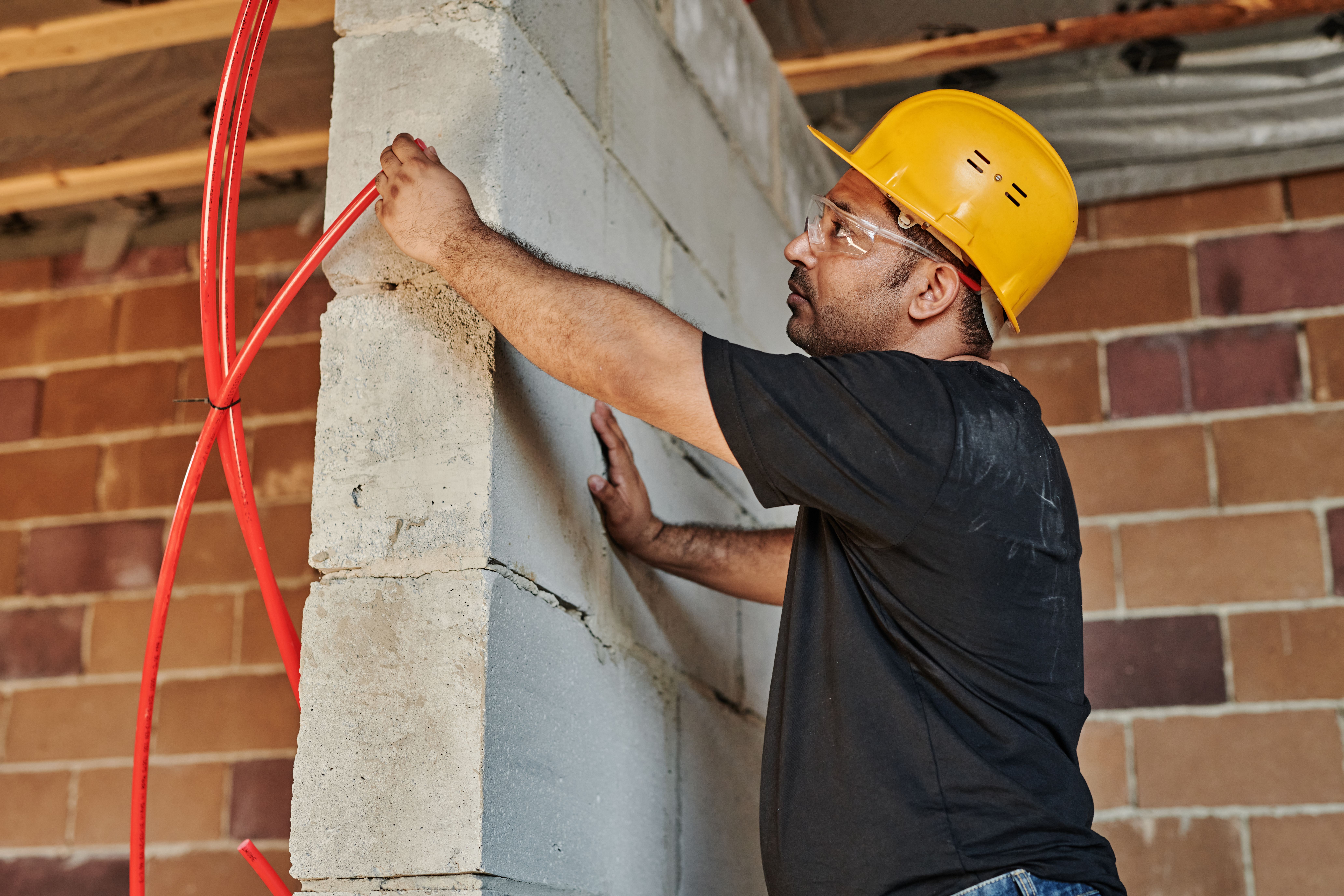 Commercial electrical project installation